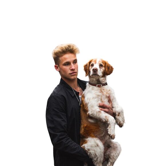 All-in-One Men's Genuine Leather Belt, Dog Collar, and Dog Leash Set - Picture 11 of 12